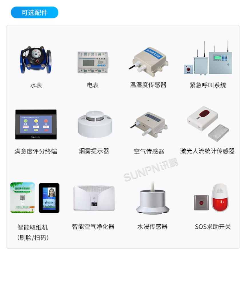 智慧厕所管理系统传感器