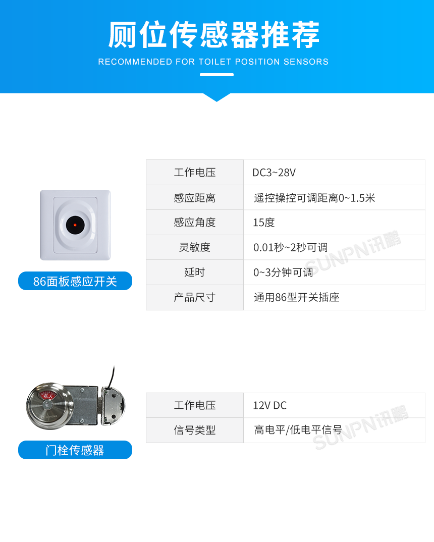 厕所有无人感应器