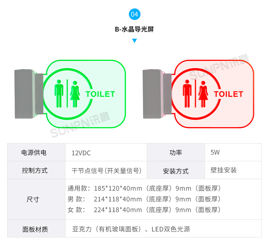 水晶导光屏