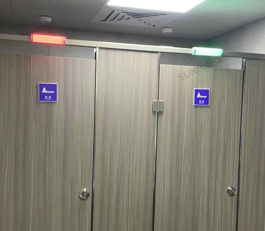厕位有无人指示灯应用案例