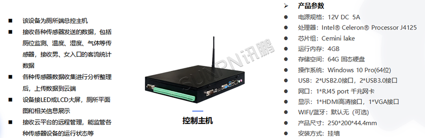 智慧公厕控制主机