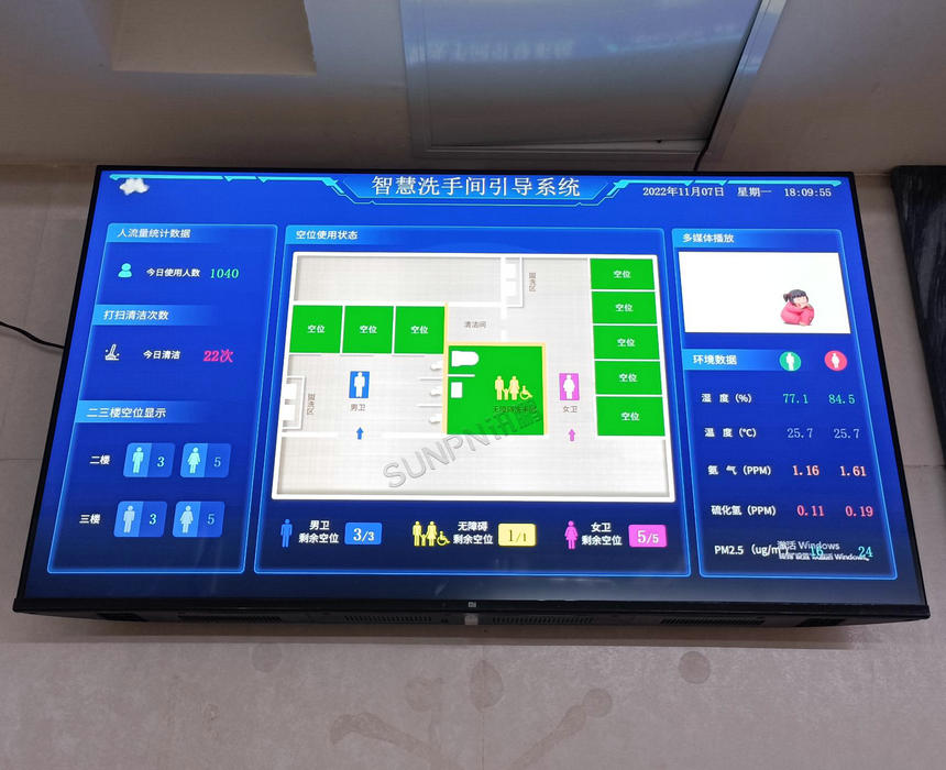 医院智慧洗手间引导系统