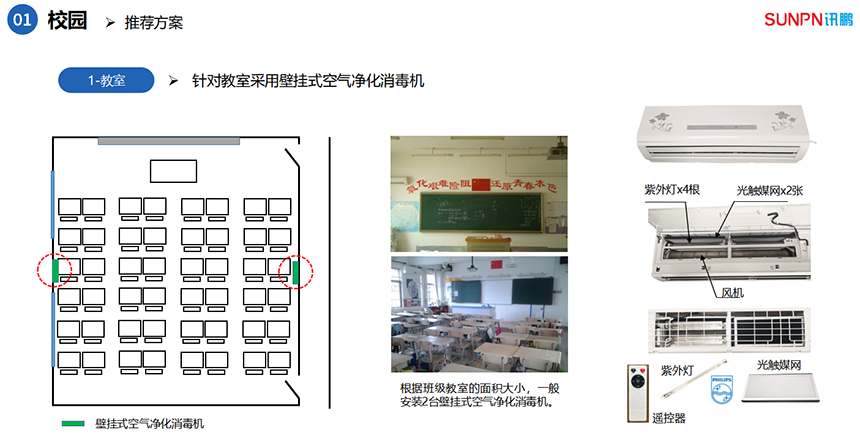 学校教室除臭杀菌机