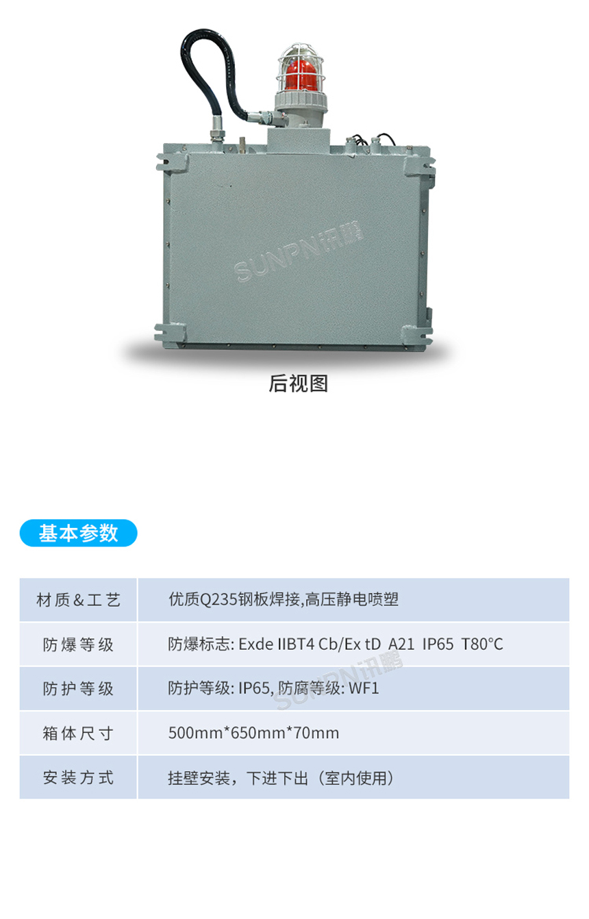 防爆温湿度显示屏-参数说明