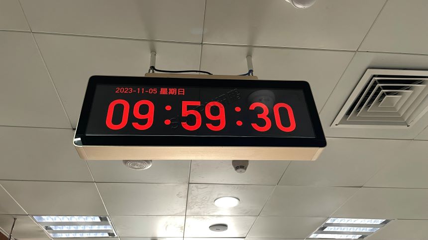 医院同步时钟系统-案例照片