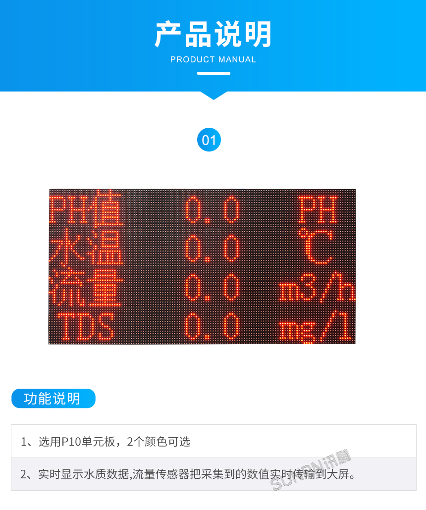 水质检测牌-产品说明