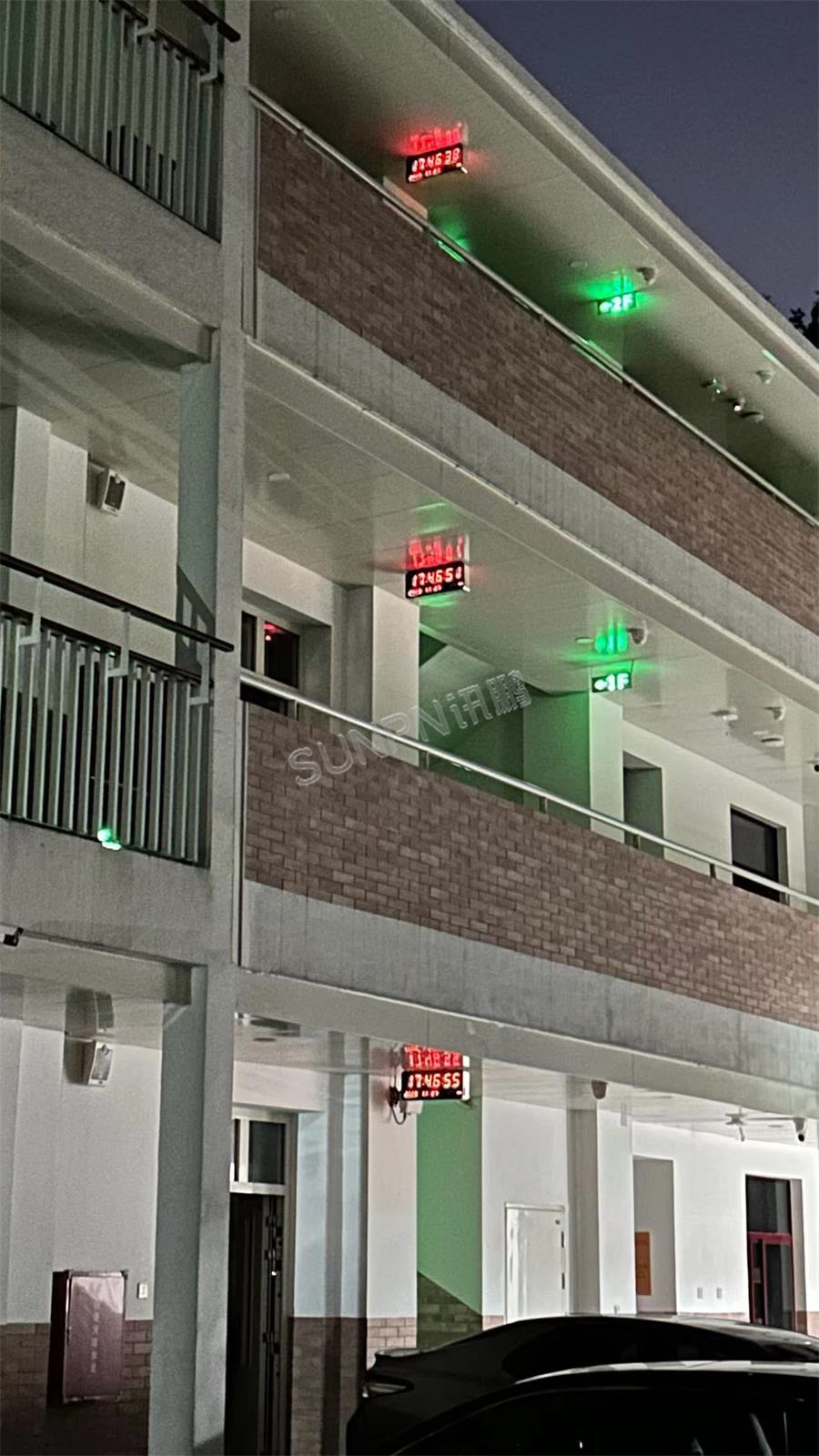学校同步时钟系统-走廊展示