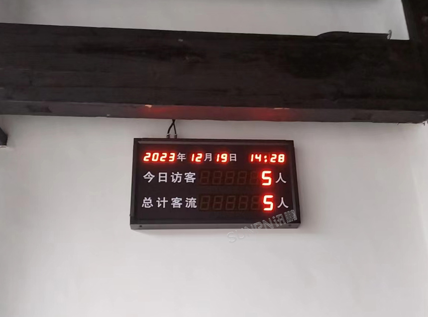 讯鹏客流统计系统-统计精准无误