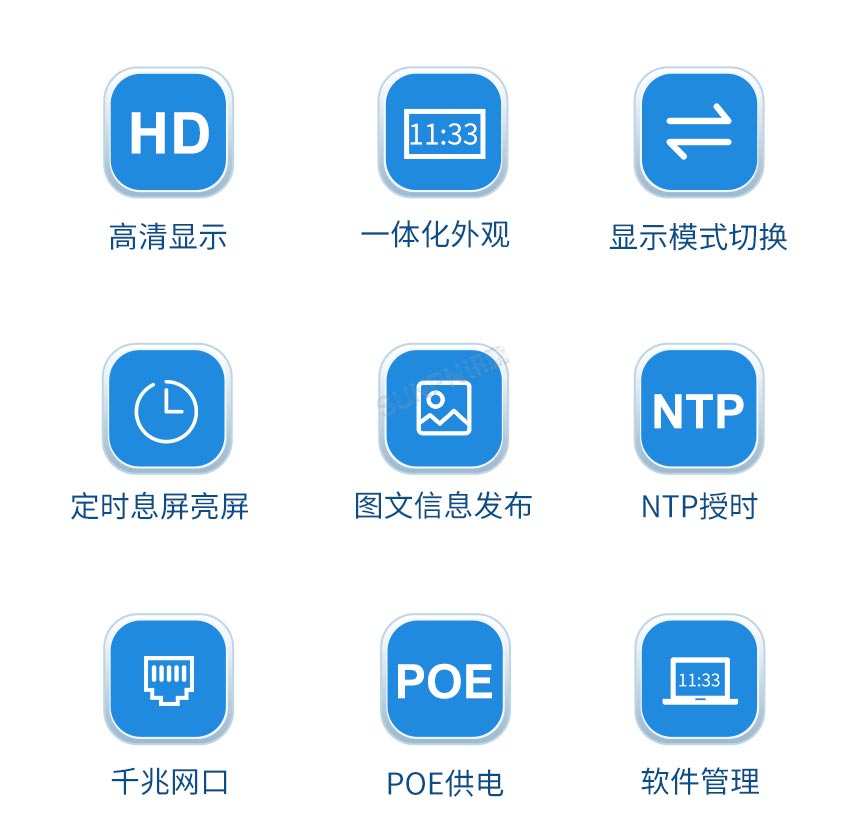 讯鹏液晶NTP网络时钟的优势