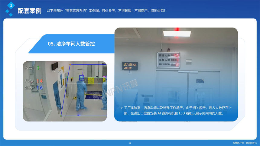 讯鹏客流统计-工厂车间应用