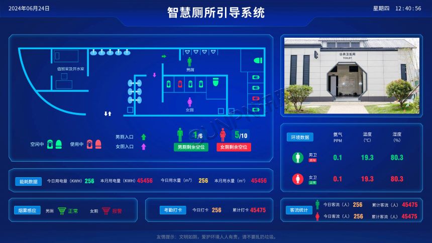 深圳讯鹏智慧公厕系统