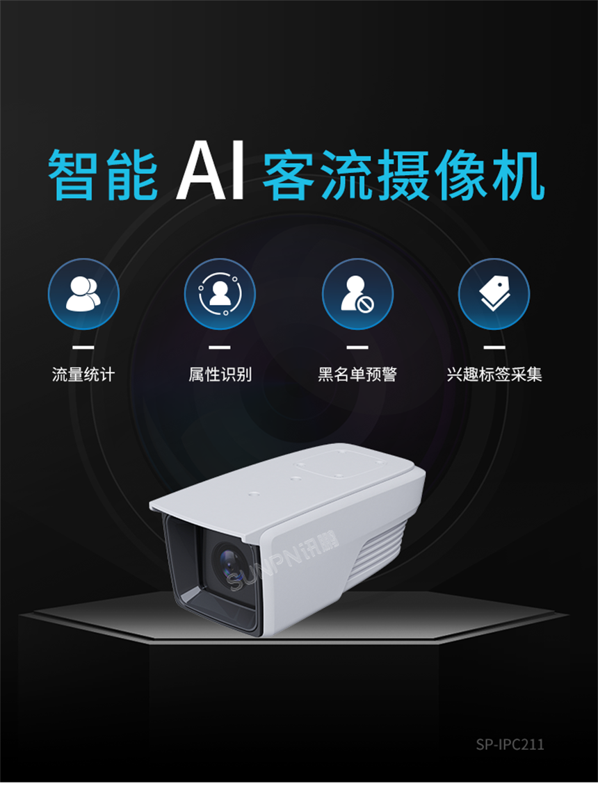 深圳讯鹏客流摄像机