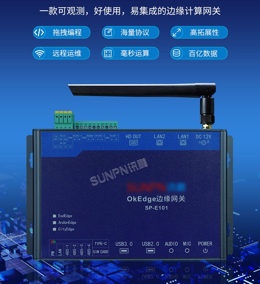 深圳讯鹏科技智慧公厕终端网关介绍
