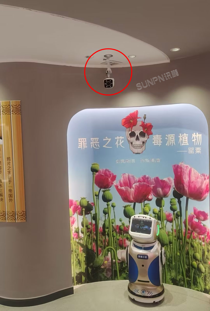 深圳讯鹏客流量摄像机应用实拍
