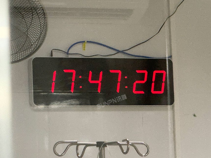 讯鹏科技NTP电子钟安装实拍 讯鹏科技NTP电子钟安装实拍