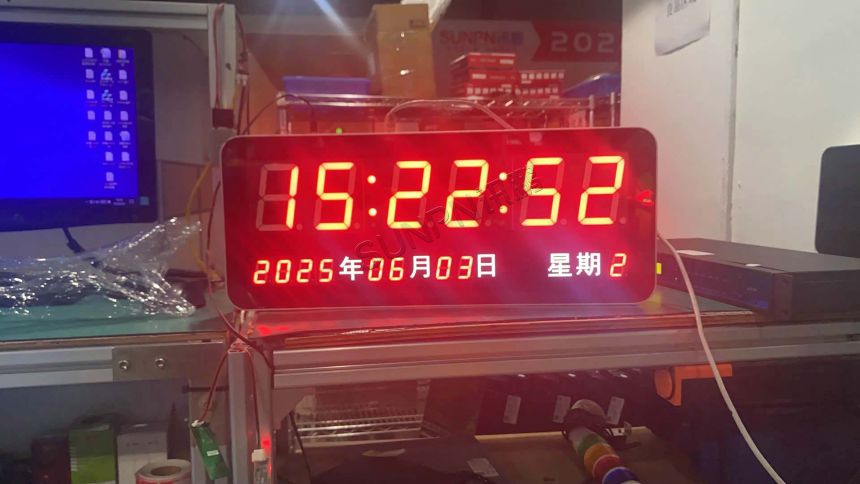 网络时钟系统案例