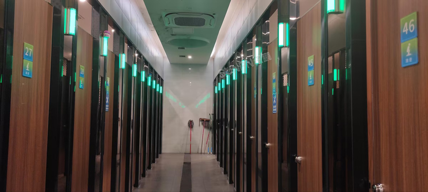 讯鹏科技智慧公厕系统-厕位有无人指示灯 讯鹏科技智慧公厕系统-厕位有无人指示灯