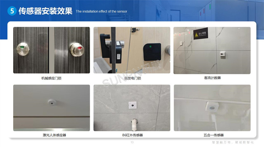 讯鹏智慧公厕-厕位感应器案例实拍