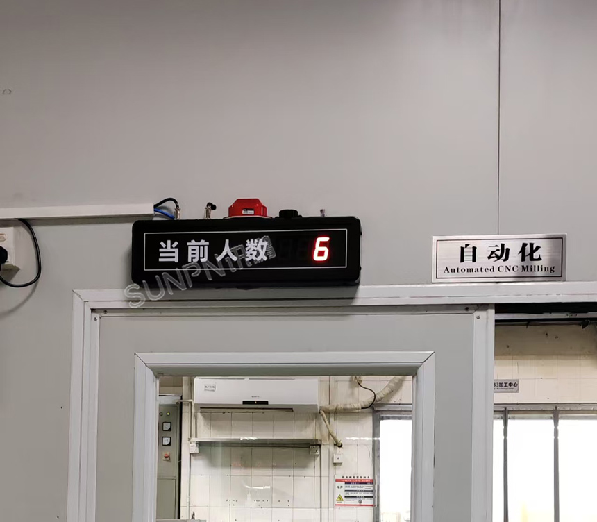 讯鹏LED人数管控屏-实时显示人数 讯鹏LED人数管控屏-实时显示人数