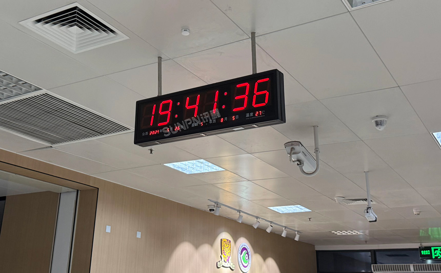 讯鹏NTP卫星同步时钟-应用效果 讯鹏NTP卫星同步时钟-应用效果