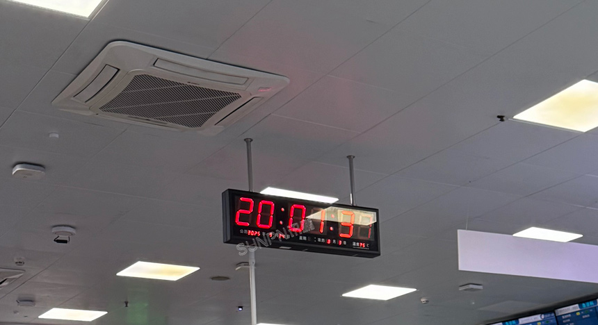 讯鹏NTP卫星同步时钟-应用效果 讯鹏NTP卫星同步时钟-应用效果