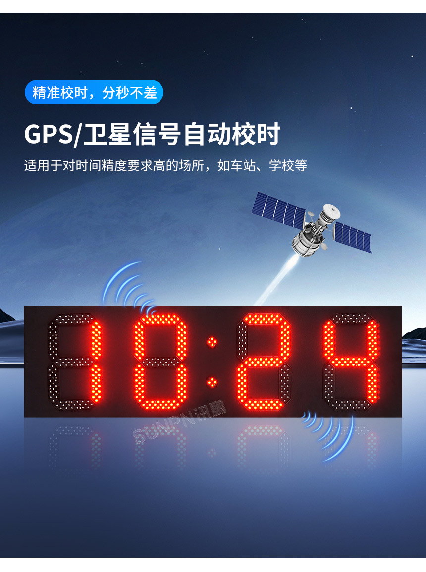 GPS 防水电子钟-精准校时 GPS 防水电子钟-精准校时