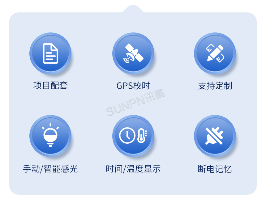 讯鹏科技GPS户外防水电子钟优势 讯鹏科技GPS户外防水电子钟优势