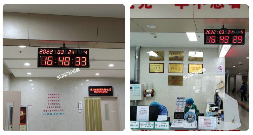 医院同步时钟系统现场案例