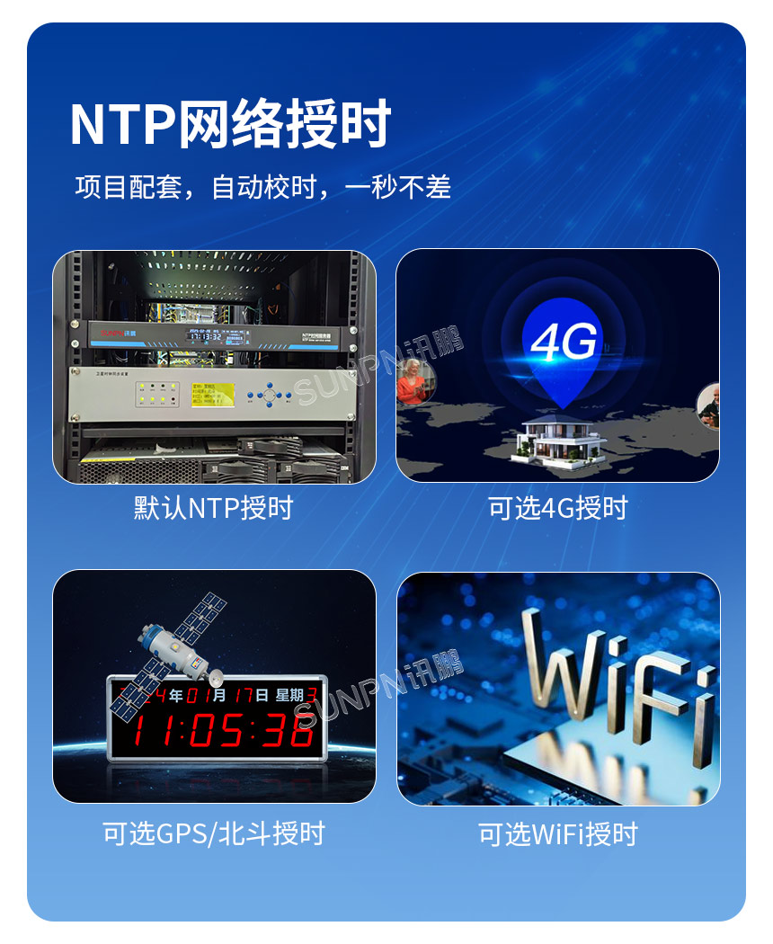 讯鹏LED网络同步时钟自动校时 讯鹏LED网络同步时钟自动校时