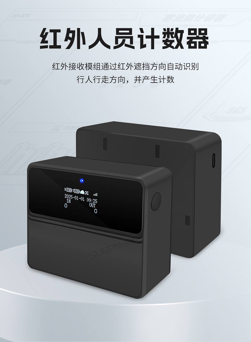 讯鹏红外人员计数器 讯鹏红外人员计数器