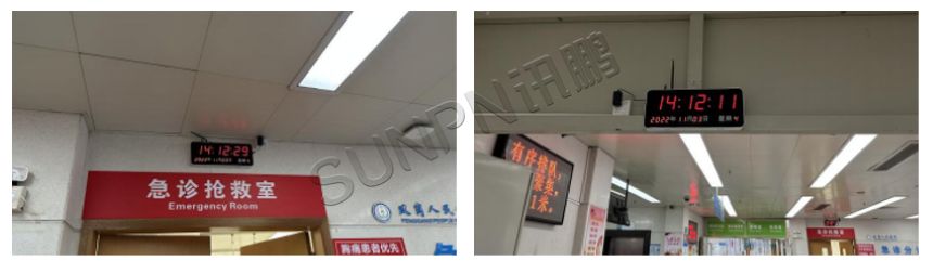 讯鹏同步时钟系统部分案例展示