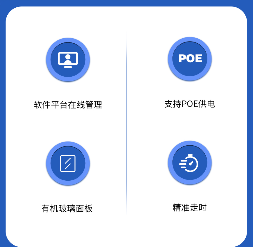网络同步时钟系统的特点