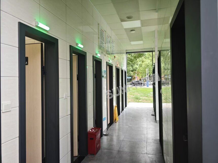 讯鹏智慧公厕系统-安装实拍 讯鹏智慧公厕系统-安装实拍