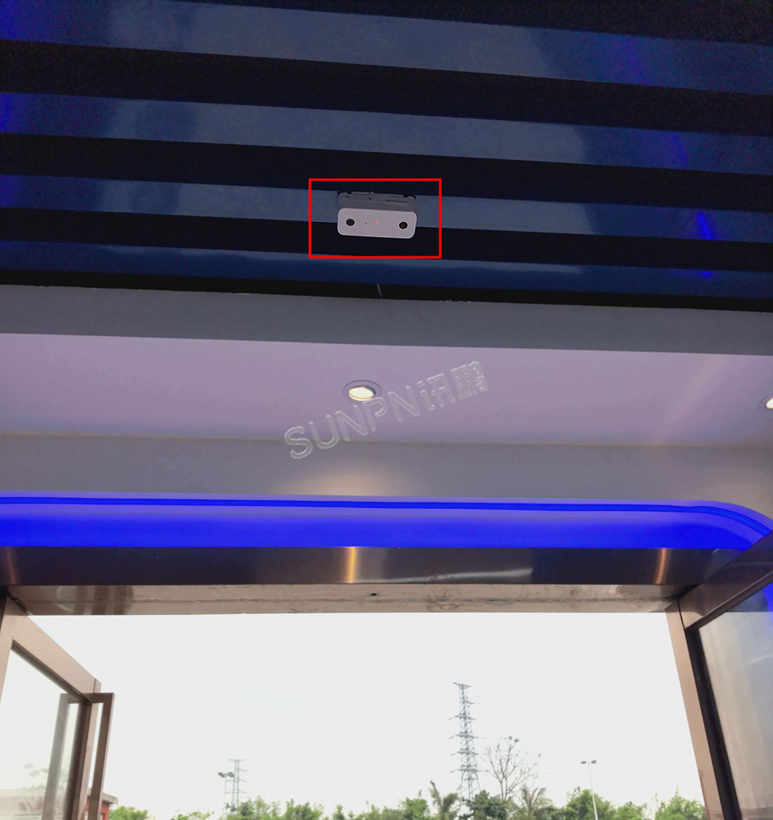 讯鹏科技客流统计系统-双目客流摄像机安装 讯鹏科技客流统计系统-双目客流摄像机安装