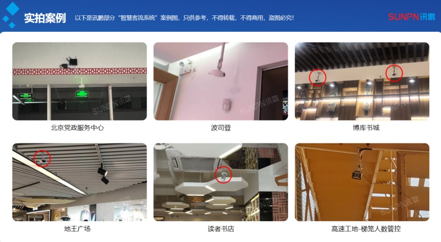 讯鹏客流统计方案应用案例