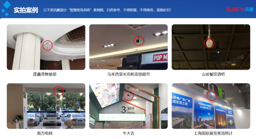 讯鹏客流统计方案应用案例