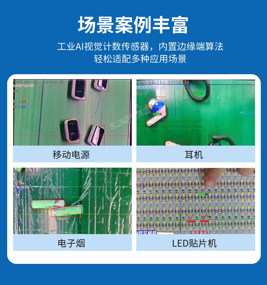 讯鹏工业视觉计数算法库适配多场景 讯鹏工业视觉计数算法库适配多场景