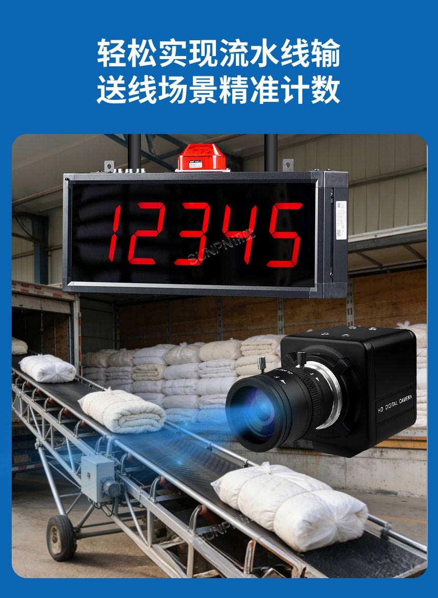 讯鹏仓储视觉计数算法-精准统计物品