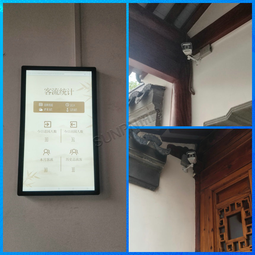 景区公园客流监控系统