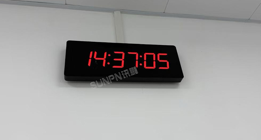 讯鹏NTP时钟系统-安装效果