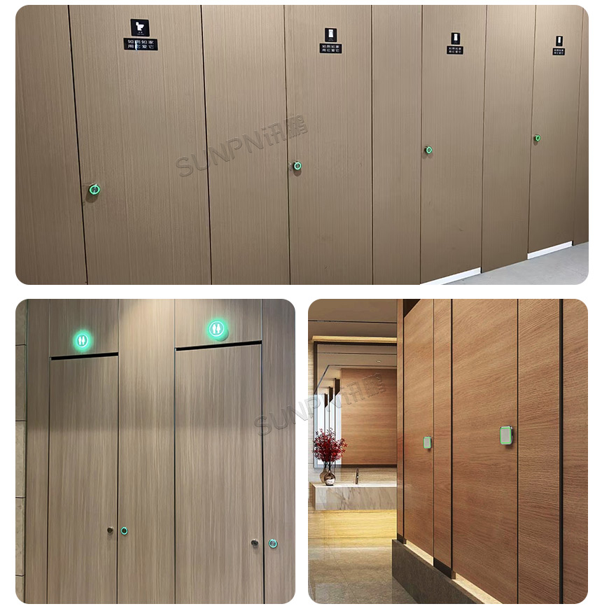 讯鹏智能指示灯感应门锁案例实拍