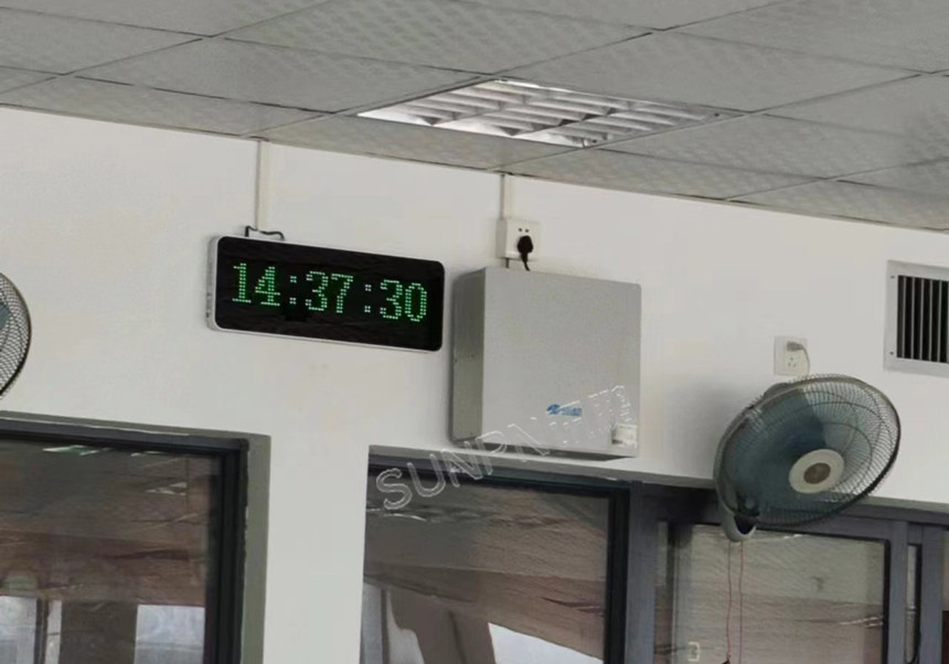 讯鹏NTP网络时钟-实际应用