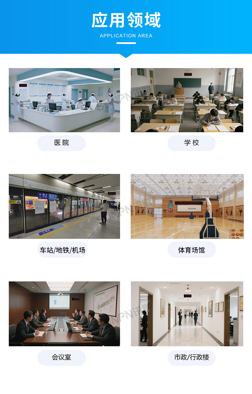 讯鹏NTP网络时钟应用领域