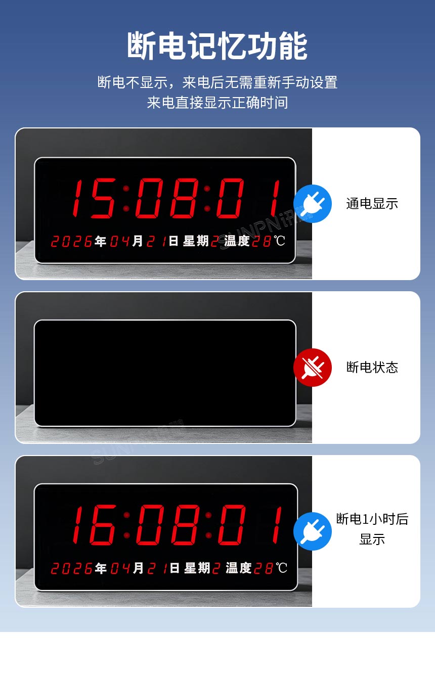 NTP网络校时电子钟功能介绍 NTP网络校时电子钟功能介绍