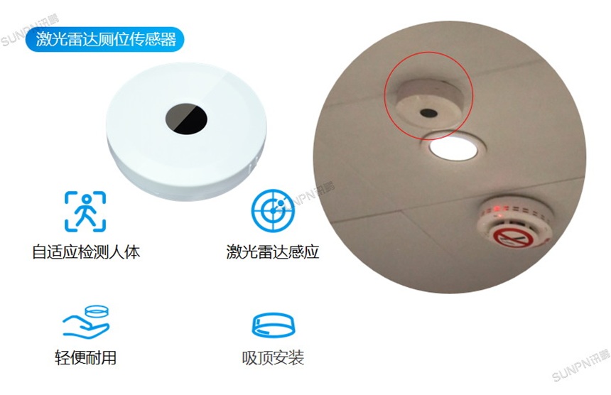 激光厕位传感器