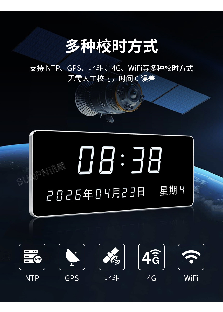 NTP电子钟产品介绍 NTP电子钟产品介绍