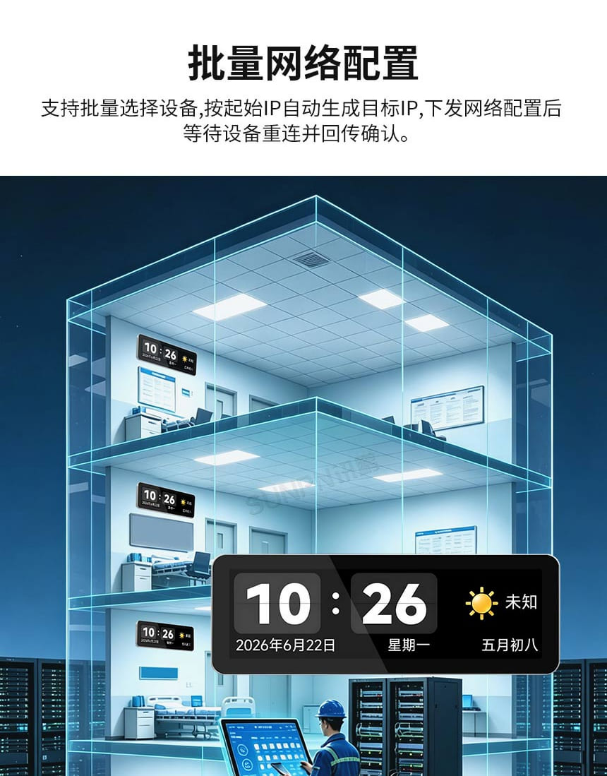 讯鹏科技液晶标准时钟-六大卖点