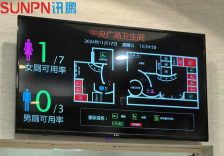 武汉永旺超市智慧公厕系统